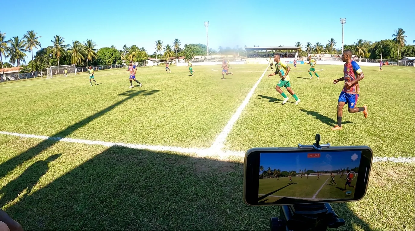 Sunny — harsh shadows